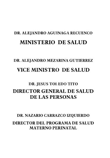 Diez pasos para una - Bvs.minsa.gob.pe - Ministerio de Salud