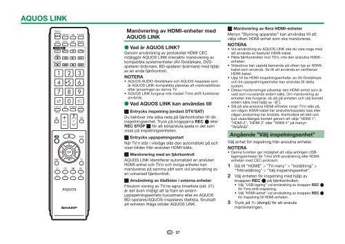 LC-60/70LE740E/RU/LE741E/S Operation-Manual SE - Sharp