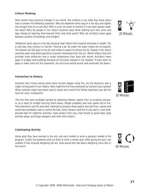 Heat and Changing States of Matter - Discovery Education