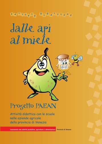 imp. "Dal chicco al pane" - settore agricoltura - Provincia di Venezia