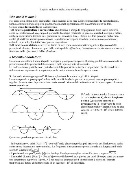 Luce e radiazione EMv2.pdf - ZyXEL NSA210