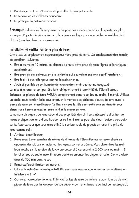 BEDIENUNGSANLEITUNG MODE D´EMPLOI USER MANUAL