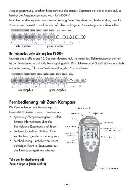 BEDIENUNGSANLEITUNG MODE D´EMPLOI USER MANUAL