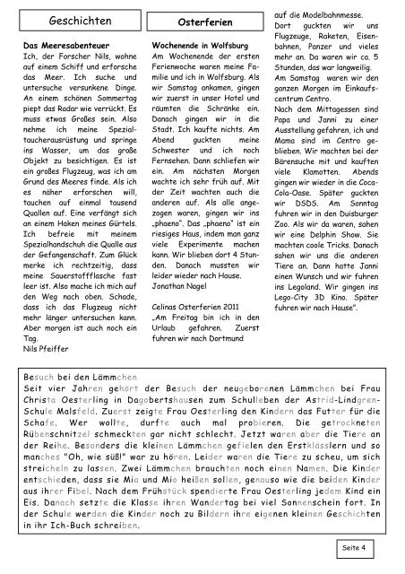 Schülerzeitung Nr. 25 - Astrid-Lindgren-Schule Malsfeld