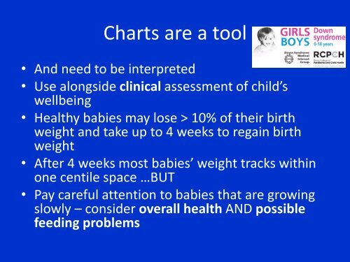 Revised Growth Charts for Children with Down Syndrome