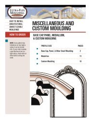 miscellaneous and custom moulding - Blackstock Lumber Co., Inc.