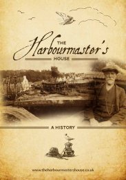 The Harbourmaster's House Brochure - Fife Coast & Countryside Trust