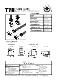 Page 1 Page 2 Page 3 TU1252 SERIES wafer Vertica1 Features ...