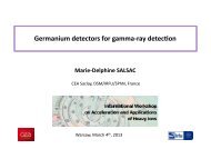 Germanium detectors for gamma-âray detecRon