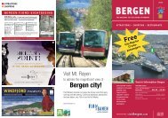 Download the Cruise Brochure - visitBergen