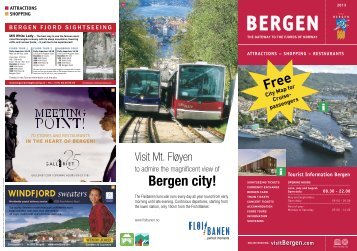 Download the Cruise Brochure - visitBergen