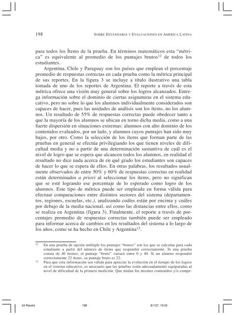 Sobre EstÃ¡ndares y Evaluaciones en AmÃ©rica Latina. - Observatorio ...