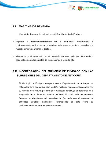 FASE II MODELO DE DESARROLLO TURÃSTICO - Envigado