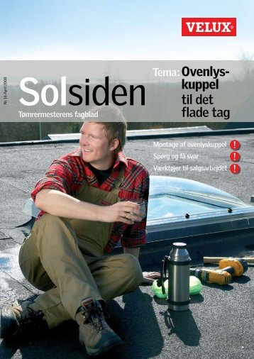 Ovenlys- kuppel til det flade tag - Velux