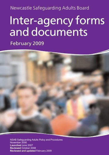 Inter-agency forms and documents - Newcastle City Council