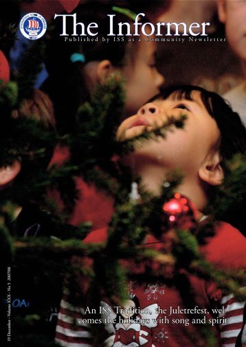 An ISS Tradition, the Juletrefest, wel - the International School of ...