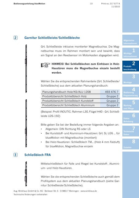 blueMotion Vollmotorische Sicherheits-TÃ¼r- Verriegelung ...