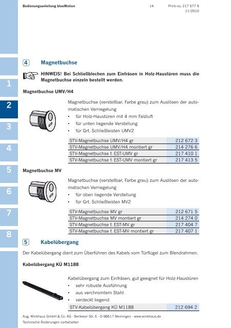 blueMotion Vollmotorische Sicherheits-TÃ¼r- Verriegelung ...