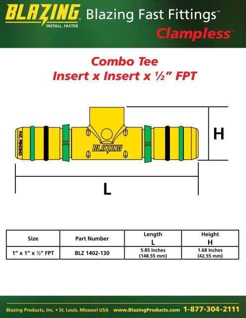 Fast Fitting Spec Sheet.pdf - Blazing Products