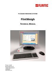 FlintWeigh Technical Manual V.3.02 GB - Flintec Polska