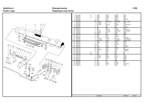 Varaosaluettelo Parts Book Ersatzteil-Liste ... - Sampo-Rosenlew