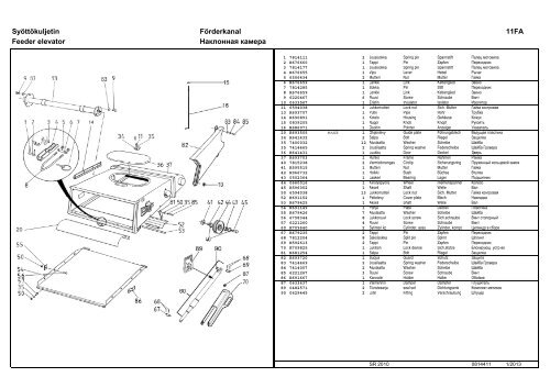 Varaosaluettelo Parts Book Ersatzteil-Liste ... - Sampo-Rosenlew