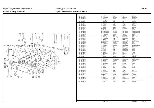 Varaosaluettelo Parts Book Ersatzteil-Liste ... - Sampo-Rosenlew