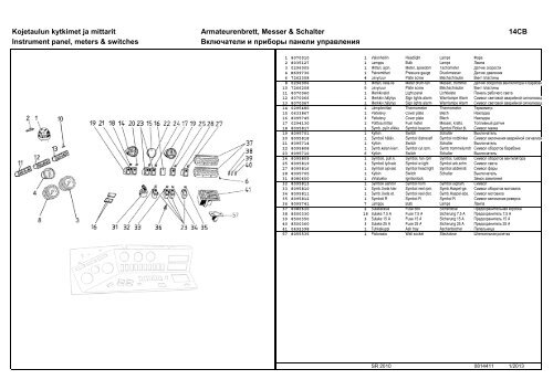 Varaosaluettelo Parts Book Ersatzteil-Liste ... - Sampo-Rosenlew