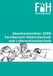 Absolventenfeier 2009 Fachbereich Elektrotechnik und ...