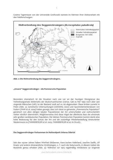 Seggenrohrsänger im Nationalpark Unteres Odertal – noch können ...