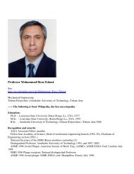 Professor Mohammad Reza Eslami - Shellbuckling.com