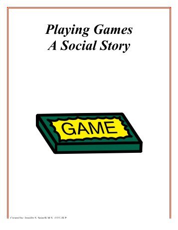 Playing Games Book Format