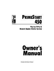 PrimeStart 450 owners - DirectedDealers.com