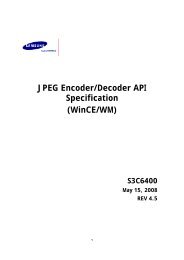 JPEG Encoder/Decoder API Specification (WinCE/WM) - HITEG Ltd