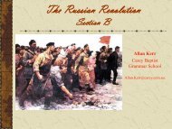 Section B Russian Revolution_AKerr - HTAV