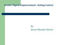 Setting Context By Imran Sikandar Baloch - Sustainable ...