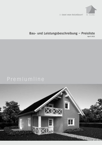 Preisliste - Dr. Jeschke Holzbau