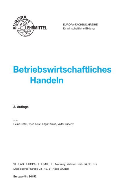 Betriebswirtschaftliches Handeln