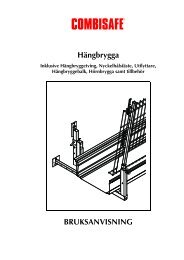 HÃ¤ngbrygga - Combisafe