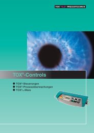 TOX Controls 0107 dt.qxd - TOX PRESSOTECHNIK GmbH & Co.KG