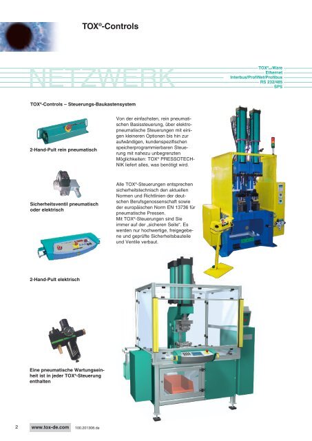 TOX Controls 0107 dt.qxd - TOX PRESSOTECHNIK GmbH & Co.KG