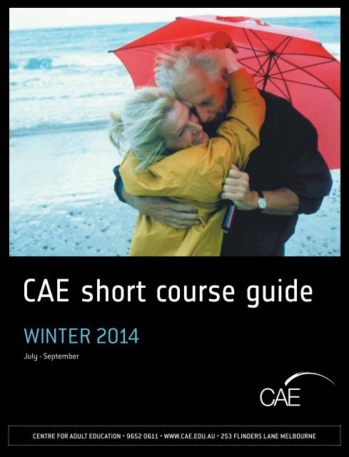 CAE short course guide - Box Hill Institute of TAFE