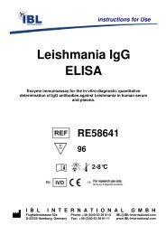 Leishmania IgG ELISA - IBL International