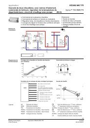 Application HEG002 MK7 FR Cascade de deux chaudières, avec ...