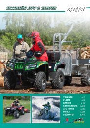 tillbehÃ¶r atv & skoter - Arctic cat