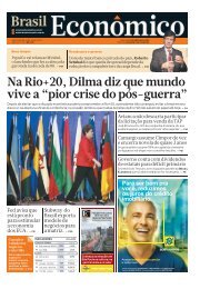 Na Rio+20, Dilma diz que mundo vive a âpior ... - Brasil EconÃ´mico