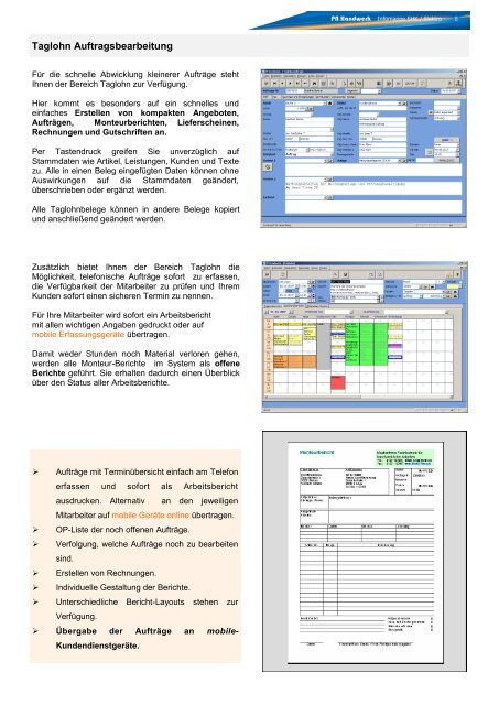 die Software für Heizung-Sanitär-Klima Elektro - PN Software