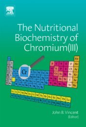 The Nutritional Biochemistry of Chromium(III) - Survival-training.info