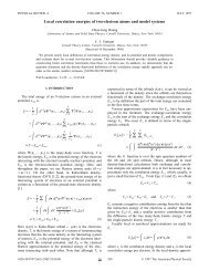 Local correlation energies of two-electron atoms and model systems