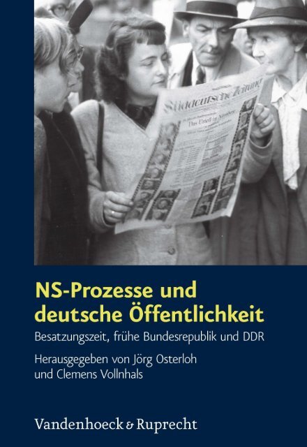 Ns-Prozesse und deutsche Öffentlichkeit